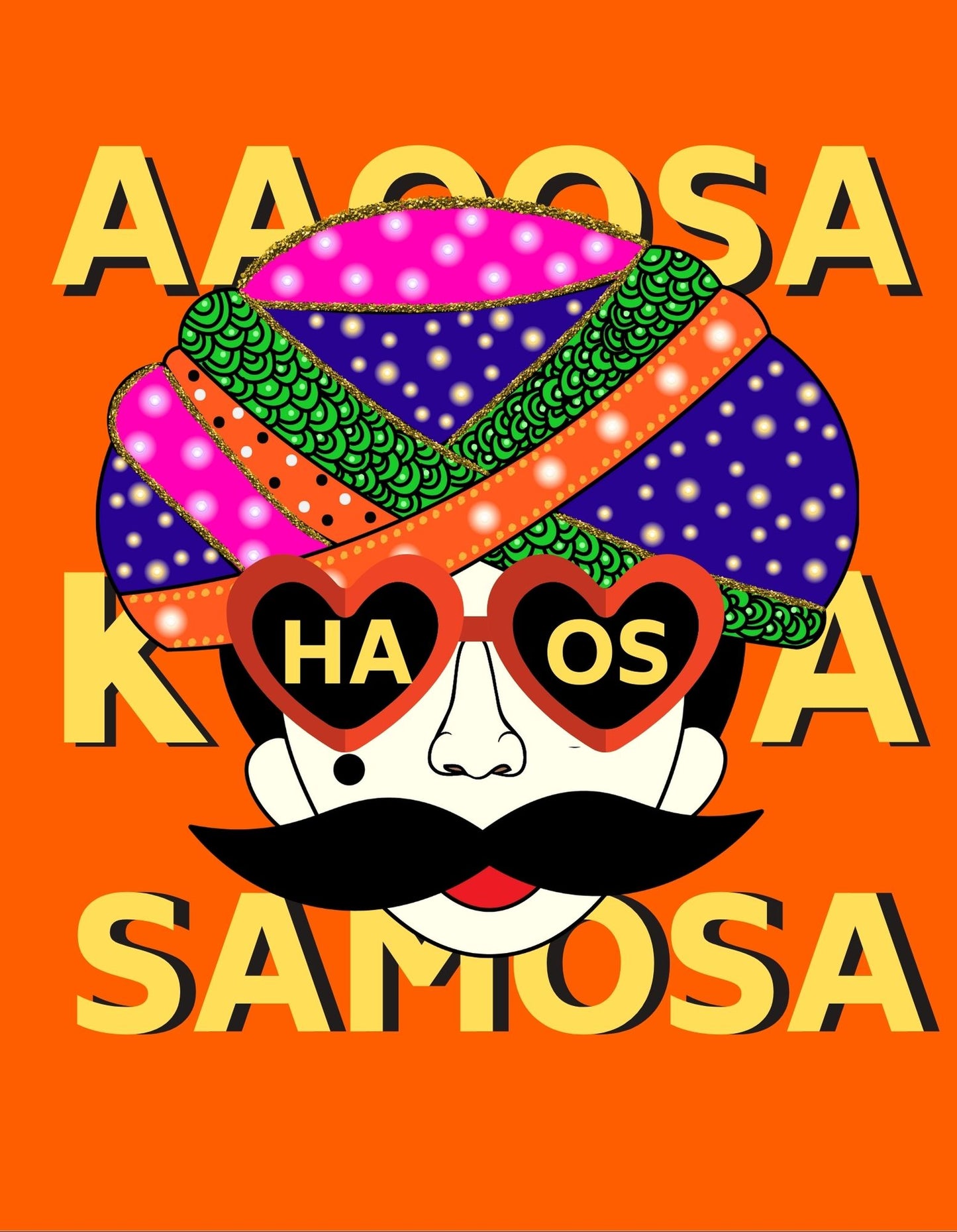 Aaoosa Khaosa Samosa- Orange