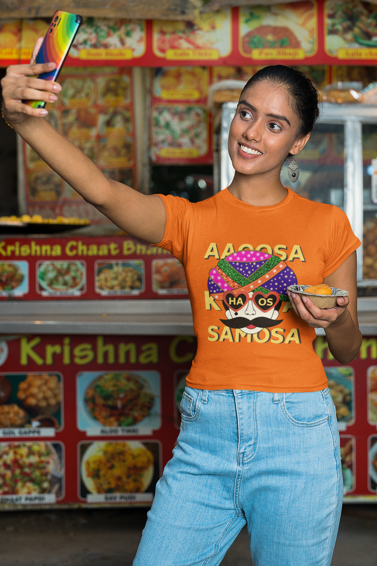 Aaoosa Khaosa Samosa- Orange