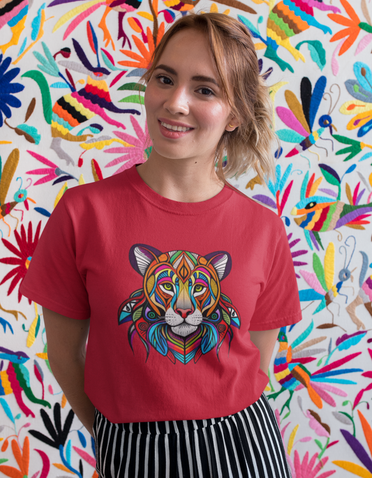 Mandala Tigress Red