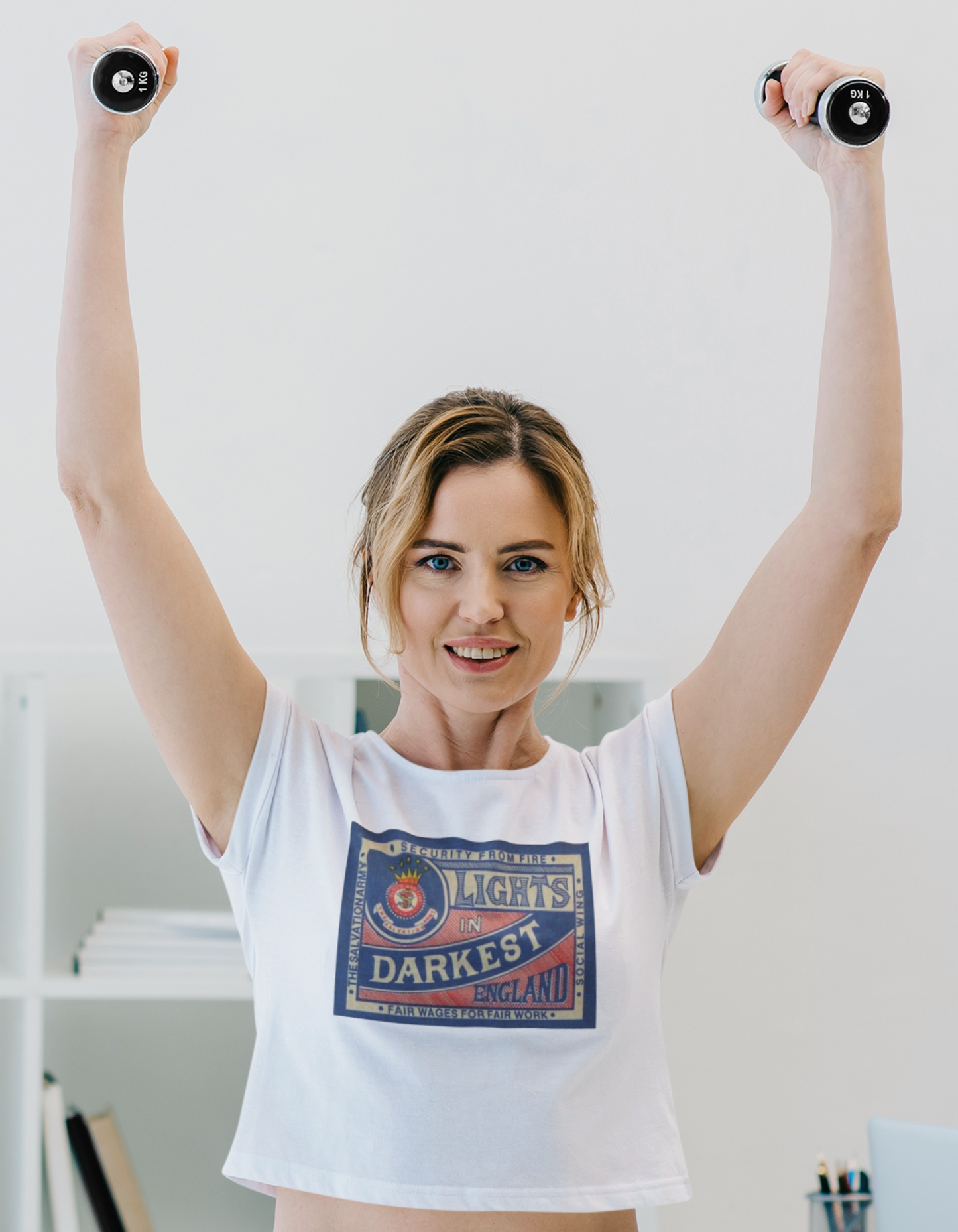 Ignite the fire of equality and empowerment with our Women's Round Neck Cotton Crop Top showcasing the legendary Salvation Army Matches design. Be inspired by the Matchwomen's Strike of 1888 and honor the pivotal role women played in shaping history. Discover women's graphic crop tops online at Womanitee.