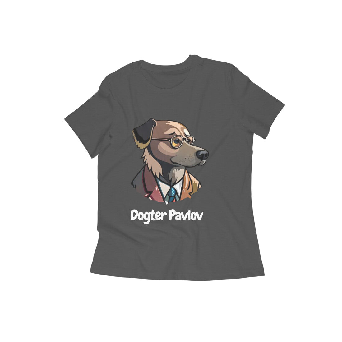 Dogtor Pavlov- Charcoal Grey T-shirt