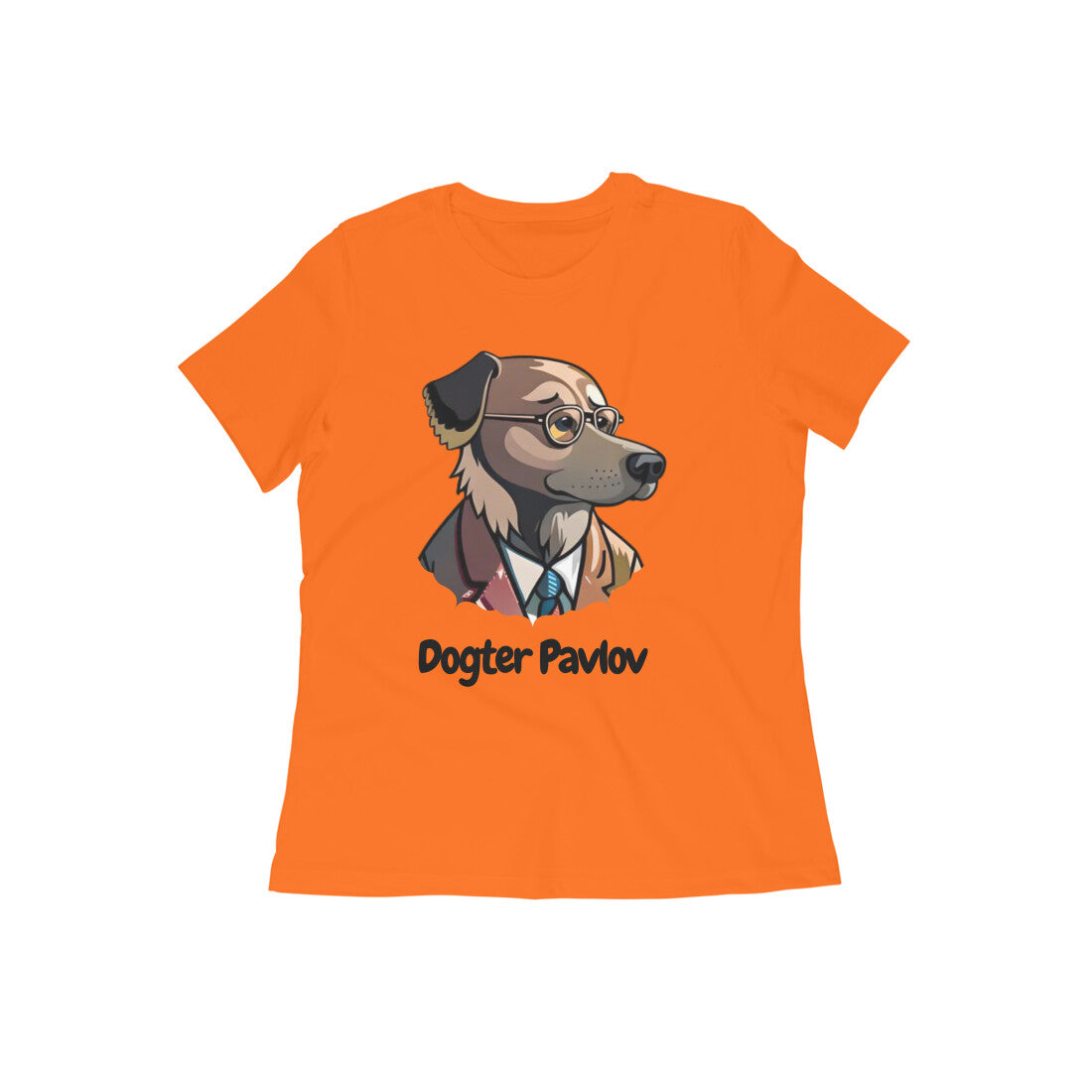 Dogtor Pavlov Orange T-shirt