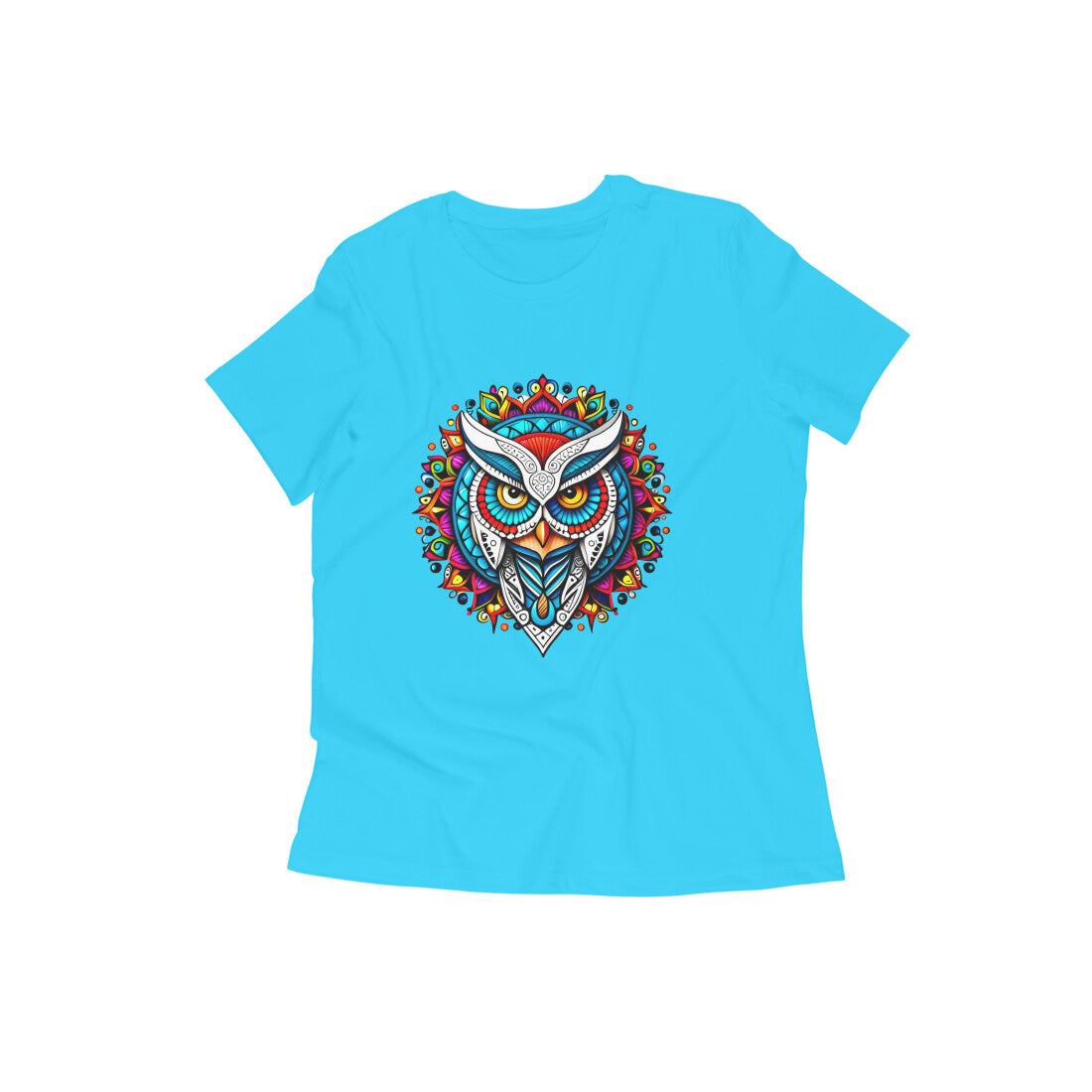 Mandala Owl Sky Blue